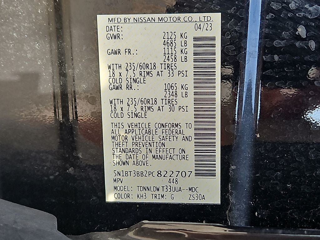 2023 Nissan Rogue SV