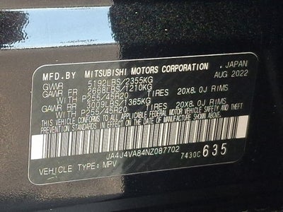 2022 Mitsubishi Outlander SEL Special Edition