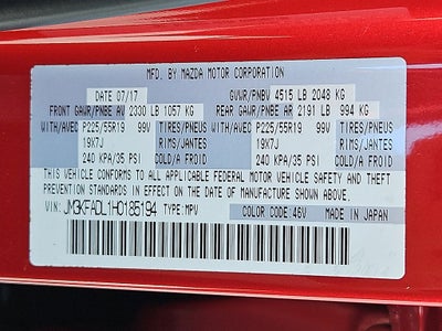 2017 Mazda Mazda CX-5 Grand Touring