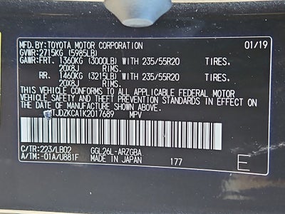 2019 Lexus RX 350L Premium