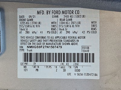 2022 Ford Transit Connect XLT