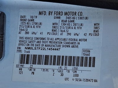 2020 Ford Transit Connect XLT