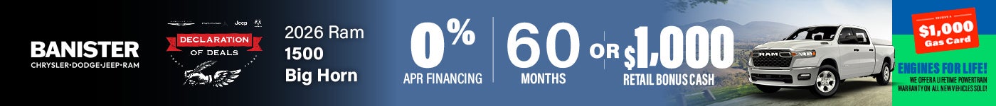 2026 RAM 1500 BIG HORN