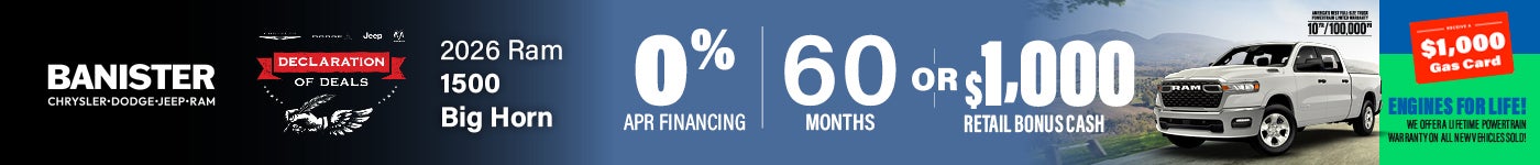 2026 RAM 1500 BIG HORN
