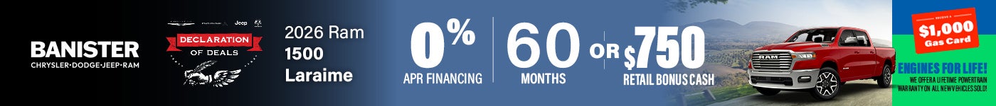 2026 RAM 1500 LARAIME