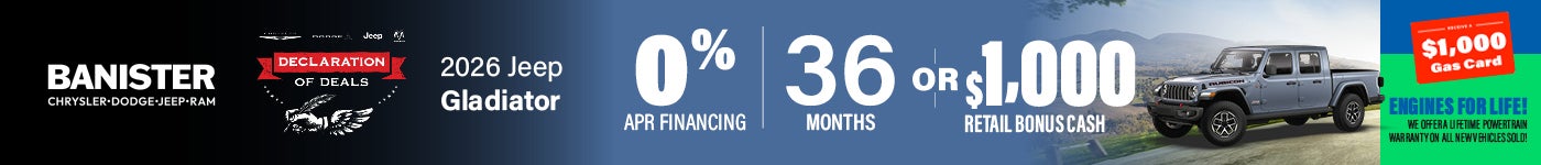 2026 JEEP GLADIATOR