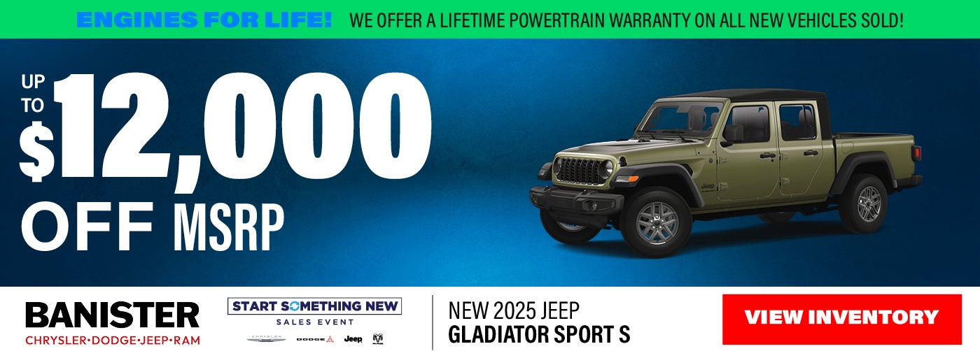 2025 Jeep Gladiator Sport S