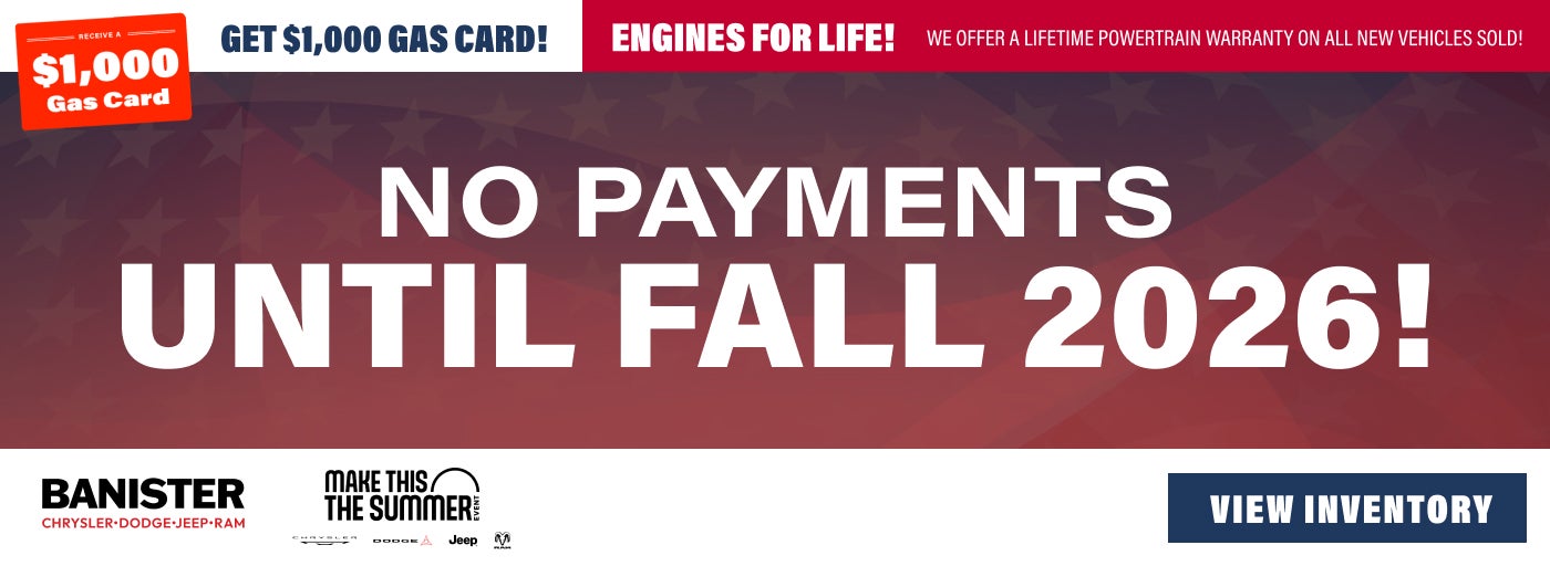 No Payments